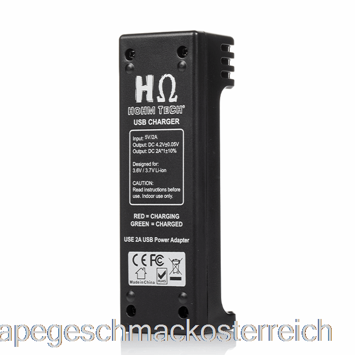 Hohm Tech School Uno 2a Usb Ladegerät Vape Geschmack