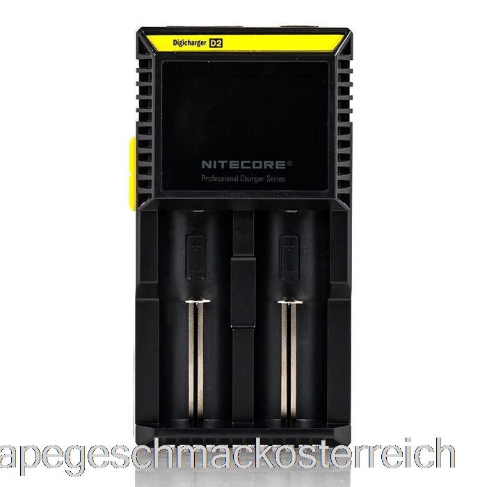 Nitecore D2 Akkuladegerät (2-Schacht) Vape Geschmack