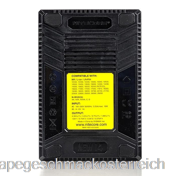 Nitecore I4 Batterieladegerät V2 (4-Bay) Vape Geschmack