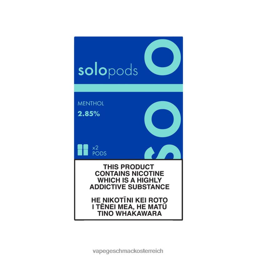 Vape Automat - Solo Ersatz-Pod im 2er-Pack D288XL51 Menthol