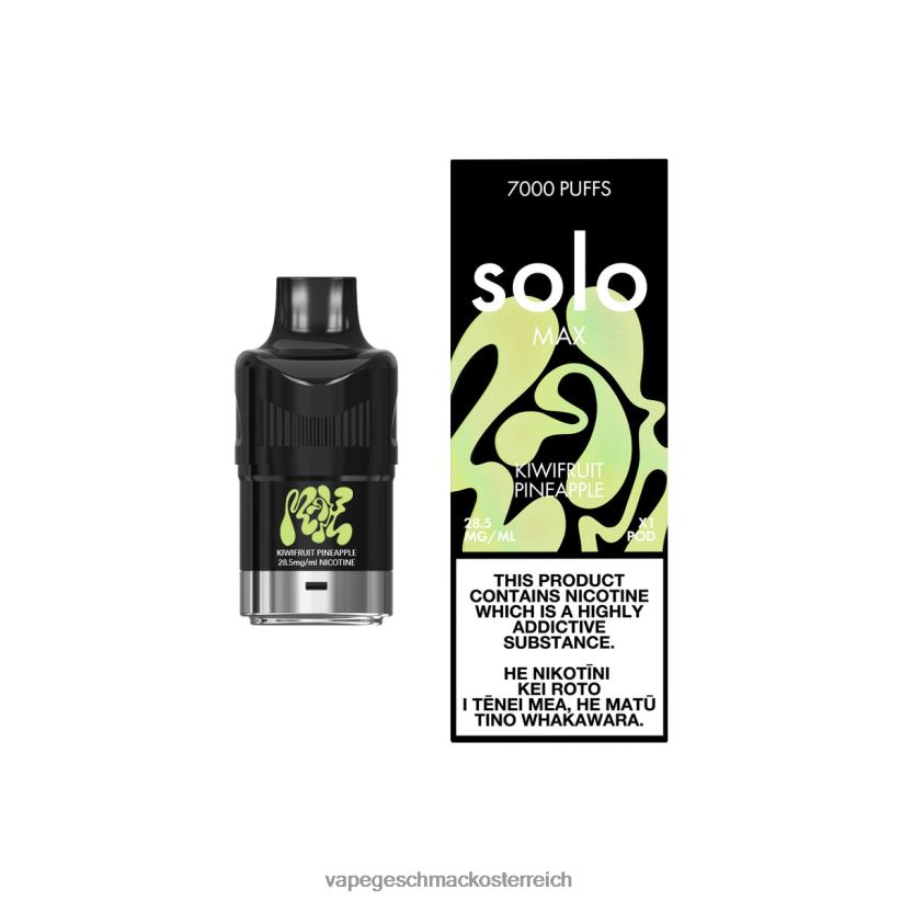 Vape Automat - Solo MAX Schote D288XL87 Kiwi-Ananas
