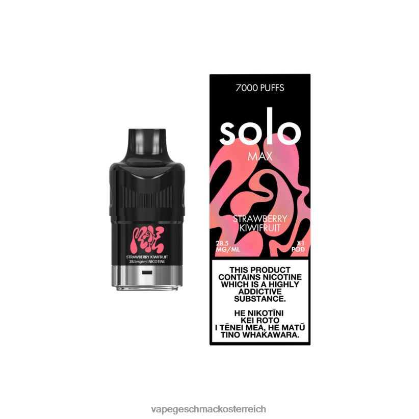 Vape Geschmack - Solo MAX Schote D288XL74 Erdbeer-Kiwis