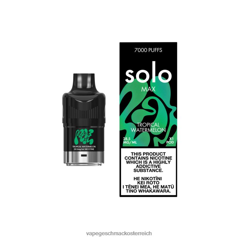 Vape Geschmack - Solo MAX Schote D288XL82 tropische Wassermelone