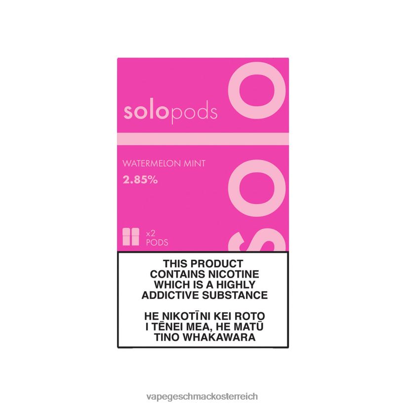 Vape Shop Wien - Solo Ersatz-Pod im 2er-Pack D288XL61 Wassermelonenminze